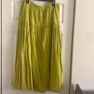 Lined light cold water creek summer skirt